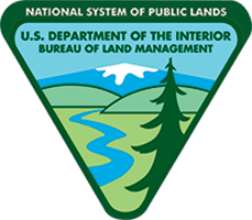 logotipo de la Oficina de administración de tierras del departamento de interior de los EE.UU.