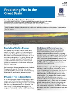 Predicting fire cover